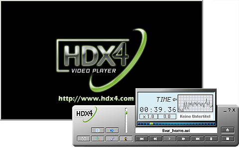 HDX4 Player Screenshot